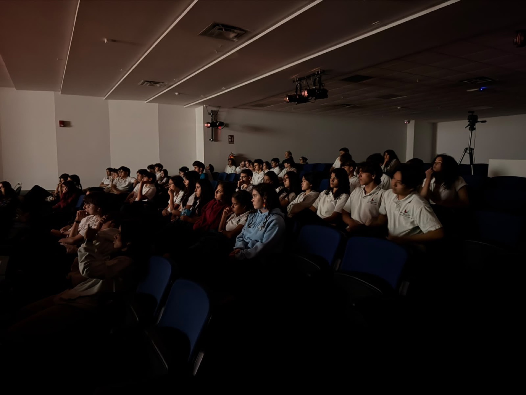 Students attending a PSYI financial education session
